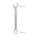 Llave Combinada Plus 21x21 Acero Cromo Vanadio DIN 3113. Llave Doble Boca, Llave Fija, Llave Estrella