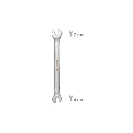Llave Fija Plus Acero Cromo Vanadio 6x7 DIN 3110. Llave Fija, Llave Fija Doble