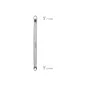 Llave Estrella Acodada Plus Acero Cromo Vanadio 6x7 DIN 838. Llave Doble Boca Acodada, Llave Fija Estrella Acodada Llave Estrella Acodada Plus Acero Cromo Vanadio 6x7 DIN 838. Llave Doble Boca Acodada, Llave Fija Estrella Acodada