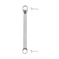 Llave Estrella Acodada Plus Acero Cromo Vanadio 20x22 DIN 838. Llave Doble Boca Acodada, Llave Fija Estrella Acodada Llave Estrella Acodada Plus Acero Cromo Vanadio 20x22 DIN 838. Llave Doble Boca Acodada, Llave Fija Estrella Acodada
