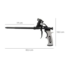 Pistola Para Espuma Poliuretano Recubrimiento Integro PTFE (Interior y Exterior) Pistola Calafatear, Rellenar, Sellar