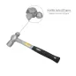 Martillo Bola 650 Gramos Mango Fibra Vidrio Martillo Bola 650 Gramos Mango Fibra Vidrio