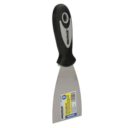 Espátula Mango Gummy Grip Hoja 60 mm. Espátula Yeso, Espátula Pintor, Espátula Masillas, Espátula Pladur, etc..