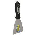 Espátula Mango Gummy Grip Hoja 80 mm. Espátula Yeso, Espátula Pintor, Espátula Masillas, etc..