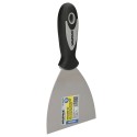 Espátula Mango Gummy Grip Hoja 100 mm. Espátula Yeso, Espátula Pintor, Espátula Masillas, Espátula Pladur, etc..