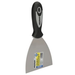 Espátula Mango Gummy Grip Hoja 100 mm. Espátula Yeso, Espátula Pintor, Espátula Masillas, etc..