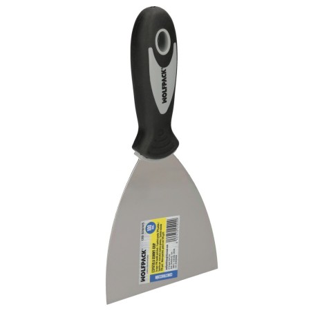 Espátula Mango Gummy Grip Hoja 100 mm. Espátula Yeso, Espátula Pintor, Espátula Masillas, Espátula Pladur, etc..