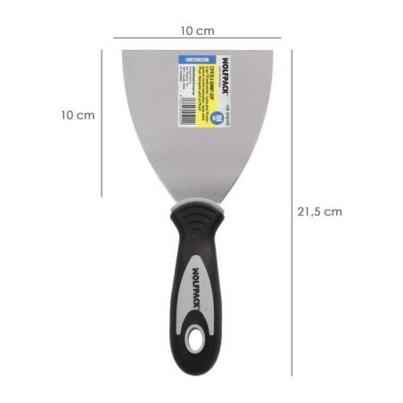 Espátula Mango Gummy Grip Hoja 100 mm. Espátula Yeso, Espátula Pintor, Espátula Masillas, etc..