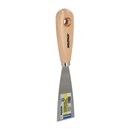 Espátula Mango Madera Hoja Acero 40 mm. Espátula Yeso, Espátula Pintor, Espátula Masillas, Espátula Pladur, etc..