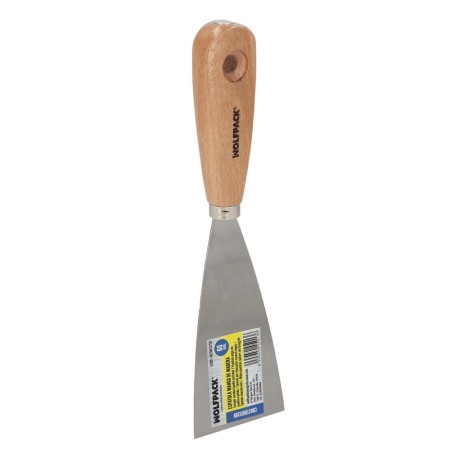 Espátula Mango Madera Hoja Acero 60 mm. Espátula Yeso, Espátula Pintor, Espátula Masillas, Espátula Pladur, etc..