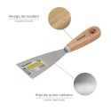 Espátula Mango Madera Hoja Acero 60 mm. Espátula Yeso, Espátula Pintor, Espátula Masillas