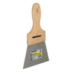 Espátula Techos Mango Madera Hoja Acero 90 x 120 mm. Espátula Yeso, Espátula Pintor, Espátula Masillas