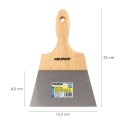 Espátula Techos Mango Madera Hoja Acero 90 x 160 mm. Espátula Yeso, Espátula Pintor, Espátula Masillas, Espátula Pladur, etc..