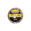 Abanico Lija Grano 120 Medida Diámetro 30 x 25 mm. Disco Abrasivo Laminas, Ruedas Mil Hojas