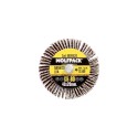 Abanico Lija Grano 80 Medida Diámetro 40 x 20 mm. Disco Abrasivo Laminas, Ruedas Mil Hojas