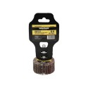 Abanico Lija Grano 80 Medida Diámetro 40 x 20 mm. Disco Abrasivo Laminas, Ruedas Mil Hojas