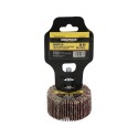 Abanico Lija Grano 80 Medida Diámetro 50 x 25 mm. Disco Abrasivo Laminas, Ruedas Mil Hojas