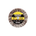 Abanico Lija Grano 120 Medida Diámetro 50 x 25 mm. Disco Abrasivo Laminas, Ruedas Mil Hojas