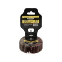 Abanico Lija Grano 80 Medida Diámetro 60 x 20 mm. Disco Abrasivo Laminas, Ruedas Mil Hojas
