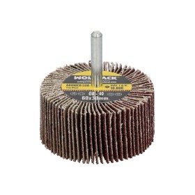Abanico Lija Grano 40 Medida Diámetro 60 x 30 mm. Disco Abrasivo Laminas, Ruedas Mil Hojas