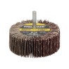 Abanico Lija Grano 120 Medida Diámetro 80 x 30 mm. Disco Abrasivo Laminas, Ruedas Mil Hojas