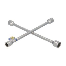 Llave Cruz WOLFPACK 17x19x21x23 mm. Para Coche