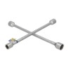 Llave Cruz WOLFPACK 17x19x21x23 mm. Para Coche
