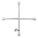 Llave Cruz WOLFPACK 17x19x21x23 mm. Para Coche