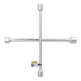 Llave Cruz WOLFPACK 17x19x21x23 mm. Para Coche
