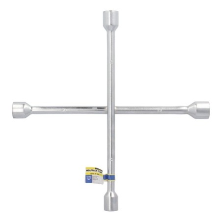 Llave Cruz WOLFPACK 17x19x21x23 mm. Para Coche