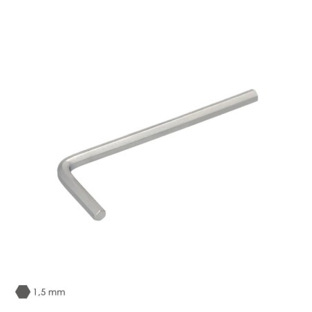 Llave Allen Estándar Acero Cromo Vanadio Profesional 1,5 mm. Llave Hexagonal