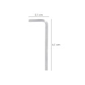 Llave Allen Estándar Acero Cromo Vanadio Profesional 3,0 mm. Llave Hexagonal