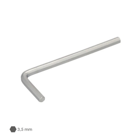 Llave Allen Estándar Acero Cromo Vanadio Profesional 3,5 mm. Llave Hexagonal