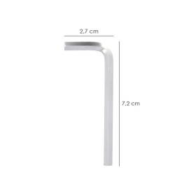 Llave Allen Estándar Acero Cromo Vanadio Profesional 4,5 mm. Llave Hexagonal