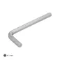 Llave Allen Estándar Acero Cromo Vanadio Profesional 4,5 mm. Llave Hexagonal Llave Allen Estándar Acero Cromo Vanadio Profesional 4,5 mm. Llave Hexagonal