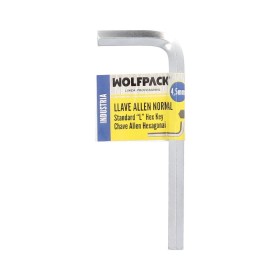 Llave Allen Estándar Acero Cromo Vanadio Profesional 4,5 mm. Llave Hexagonal
