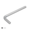 Llave Allen Estándar Acero Cromo Vanadio Profesional 6,0 mm. Llave Hexagonal