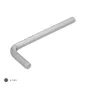 Llave Allen Estándar Acero Cromo Vanadio Profesional 6,0 mm. Llave Hexagonal Llave Allen Estándar Acero Cromo Vanadio Profesional 6,0 mm. Llave Hexagonal