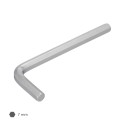 Llave Allen Estándar Acero Cromo Vanadio Profesional 7,0 mm. Llave Hexagonal