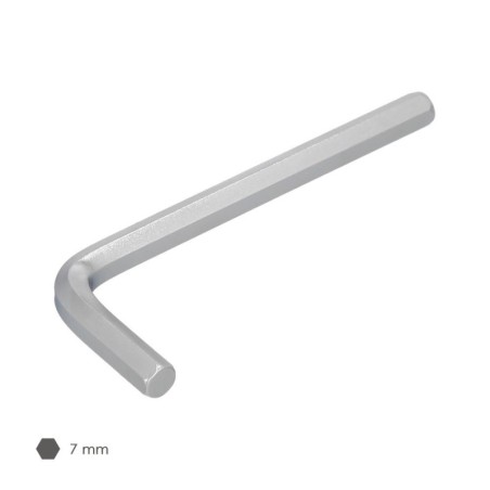 Llave Allen Estándar Acero Cromo Vanadio Profesional 7,0 mm. Llave Hexagonal