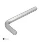 Llave Allen Estándar Acero Cromo Vanadio Profesional 8,0 mm. Llave Hexagonal Llave Allen Estándar Acero Cromo Vanadio Profesional 8,0 mm. Llave Hexagonal