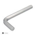 Llave Allen Estándar Acero Cromo Vanadio Profesional 12,0 mm. Llave Hexagonal