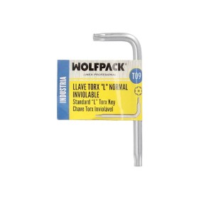 Llave Torx Inviolable Estándar Acero Cromo Vanadio Profesional T09 mm. Llave Estrella, Llave Allen Estrella