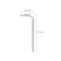 Llave Torx Inviolable Estándar Acero Cromo Vanadio Profesional T15 mm. Llave Estrella, Llave Allen Estrella
