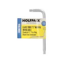 Llave Torx Inviolable Estándar Acero Cromo Vanadio Profesional T15 mm. Llave Estrella, Llave Allen Estrella