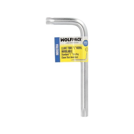 Llave Torx Inviolable Estándar Acero Cromo Vanadio Profesional T27 mm. Llave Estrella, Llave Allen Estrella