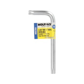 Llave Torx Inviolable Estándar Acero Cromo Vanadio Profesional T30 mm. Llave Estrella, Llave Allen Estrella