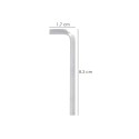 Llave Allen Larga Acero Cromo Vanadio Profesional 2,0 mm. Llave Hexagonal, Llave Allen Taller Mecánica, Llave Allen Bricolaje
