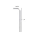 Llave Allen Larga Acero Cromo Vanadio Profesional 2,5 mm. Llave Hexagonal, Llave Allen Taller Mecánica, Llave Allen Bricolaje