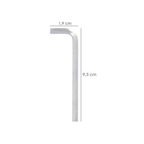 Llave Allen Larga Acero Cromo Vanadio Profesional 3,0 mm. Llave Hexagonal, Llave Allen Taller Mecánica, Llave Allen Bricolaje